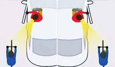 轎車突然開門撞倒騎電車?yán)先?記住“荷式開門法”