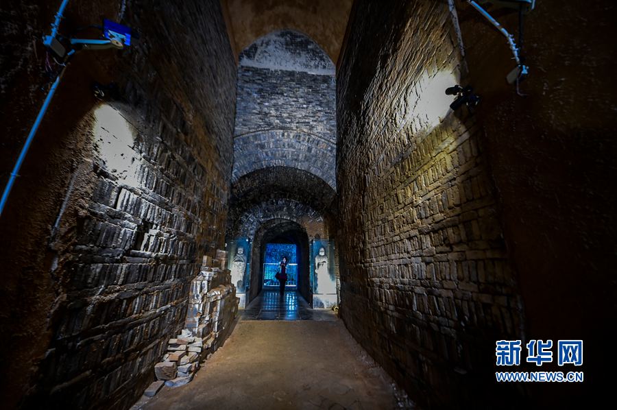 洛陽(yáng):北魏宣武帝“景陵”墓室地宮開(kāi)放 洛陽(yáng):北魏宣武帝“景陵”墓室地宮開(kāi)放